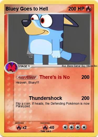 Pokemon Bluey Goes to Hell