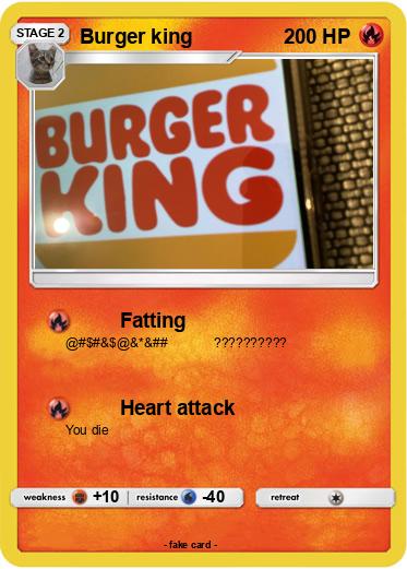 Pokemon Burger king