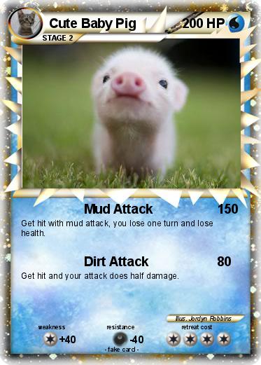 Pokemon Cute Baby Pig