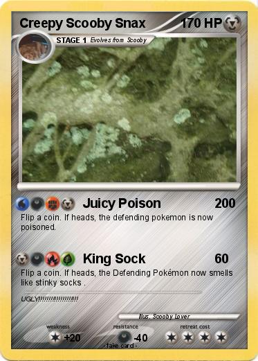 Pokemon Creepy Scooby Snax