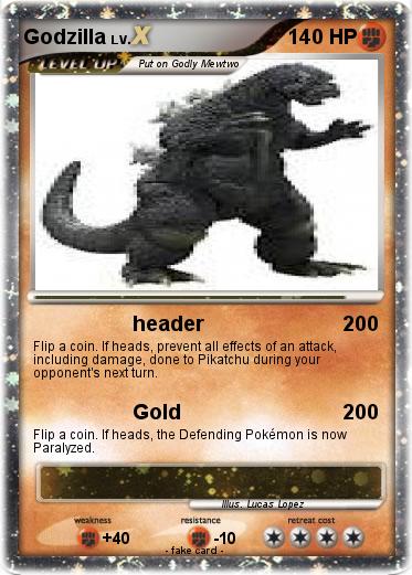 Pokemon Godzilla