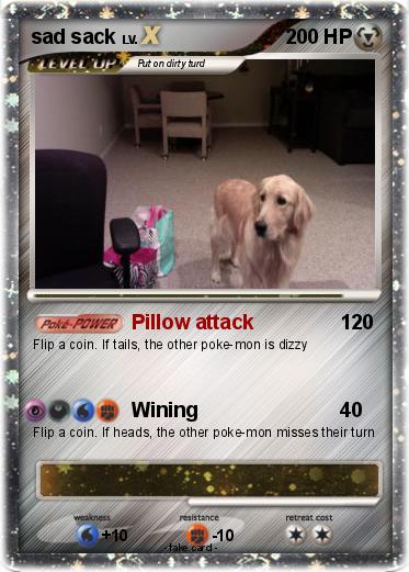 Pokemon sad sack