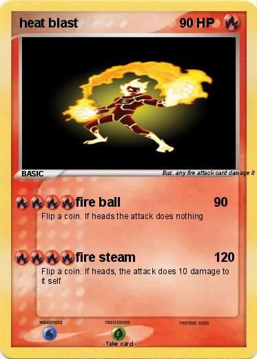 Pokemon heat blast
