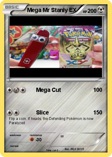 Pokemon Mega Mr Stanly EX