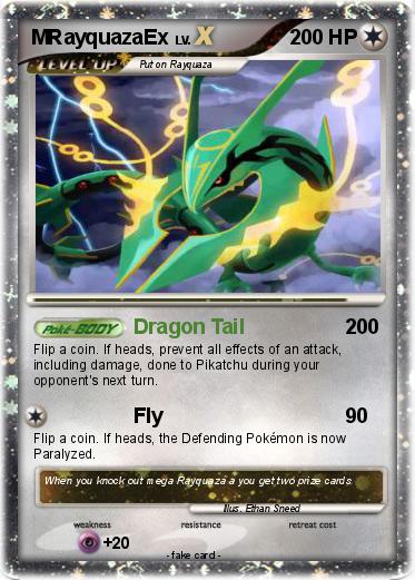 Pokemon MRayquazaEx