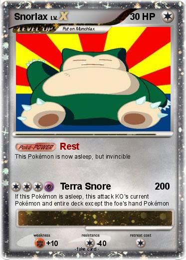 Pokemon Snorlax