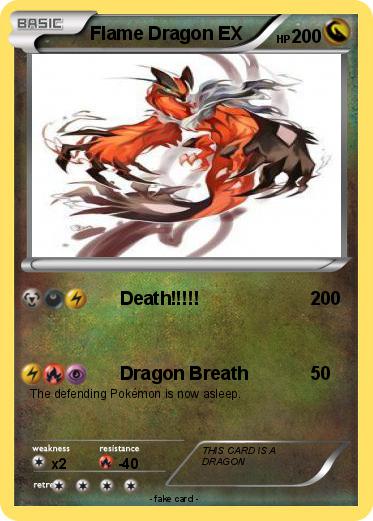 Pokemon Flame Dragon EX