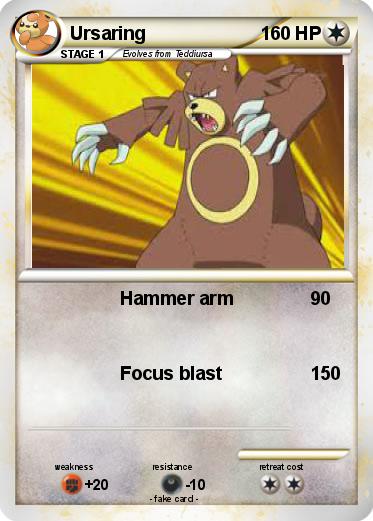 Pokemon Ursaring
