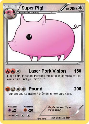 Pokemon Super Pig!
