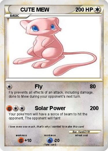 Pokemon CUTE MEW