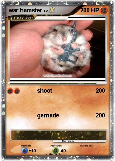 Pokemon war hamster