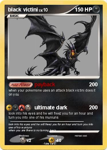 Pokemon black victini