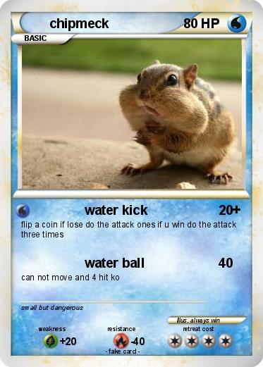 Pokemon chipmeck