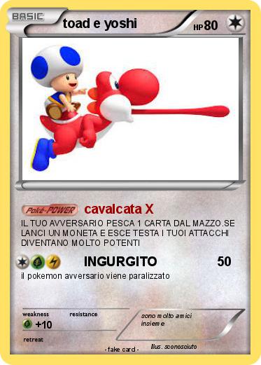 Pokemon toad e yoshi