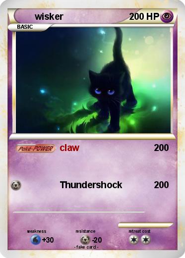 Pokemon wisker