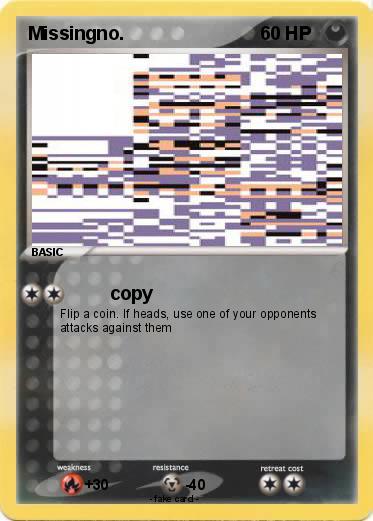 Pokemon Missingno.