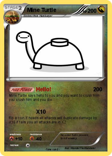 Pokemon Mine Turtle