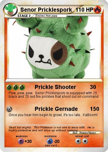 Pokemon Senor Pricklespork