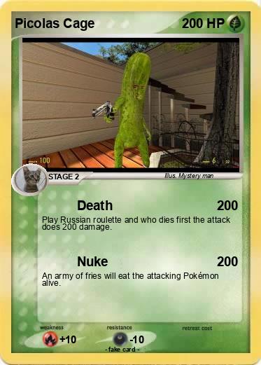 Pokemon Picolas Cage