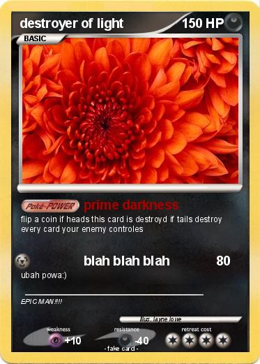 Pokemon destroyer of light