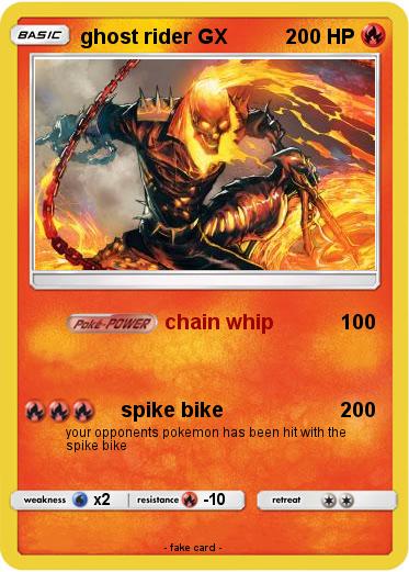 Pokemon ghost rider GX