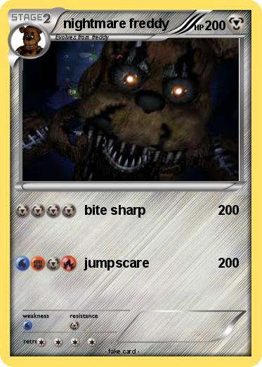 Pokemon nightmare freddy