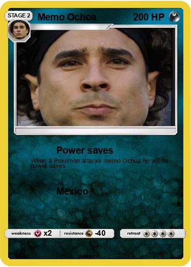 Pokemon Memo Ochoa