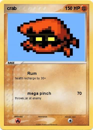 Pokemon crab