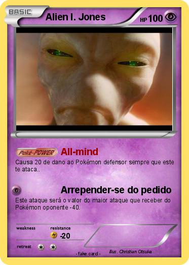 Pokemon Alien I. Jones