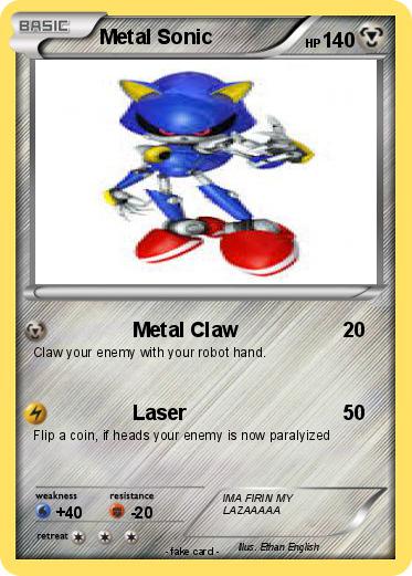 Pokemon Metal Sonic