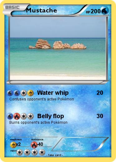 Pokemon Mustache