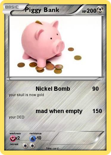 Pokemon Piggy Bank