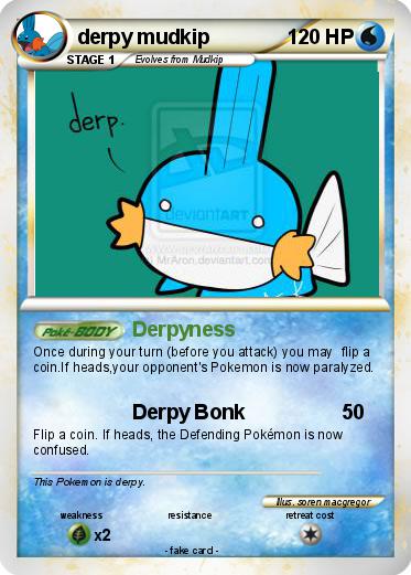 Pokemon derpy mudkip