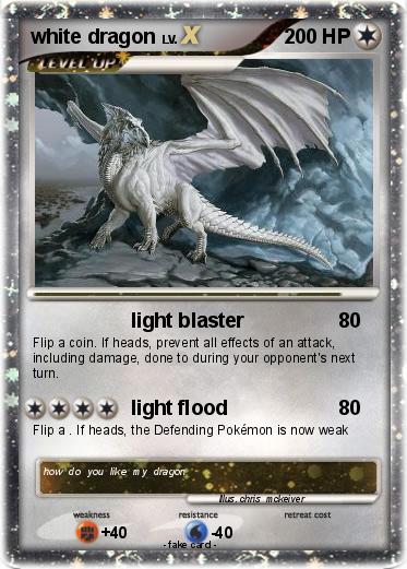 Pokemon white dragon