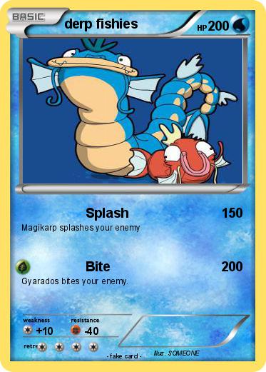Pokemon derp fishies