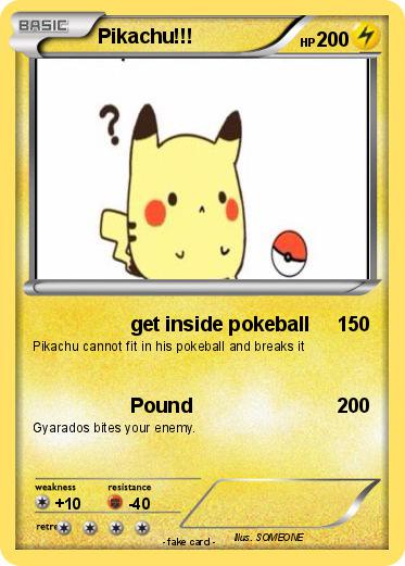 Pokemon Pikachu!!!