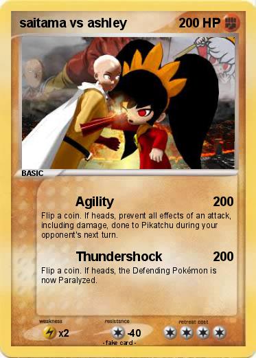 Pokemon saitama vs ashley