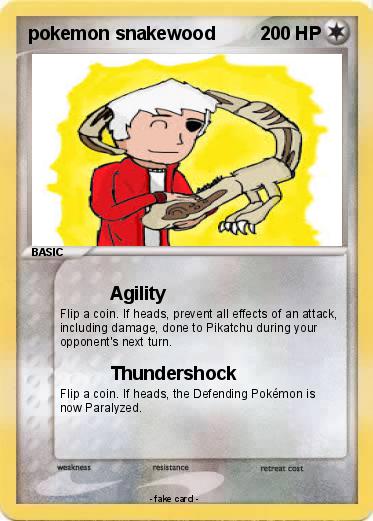Pokemon pokemon snakewood