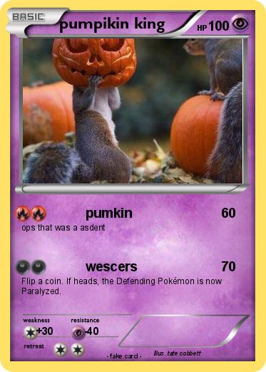 Pokemon pumpikin king