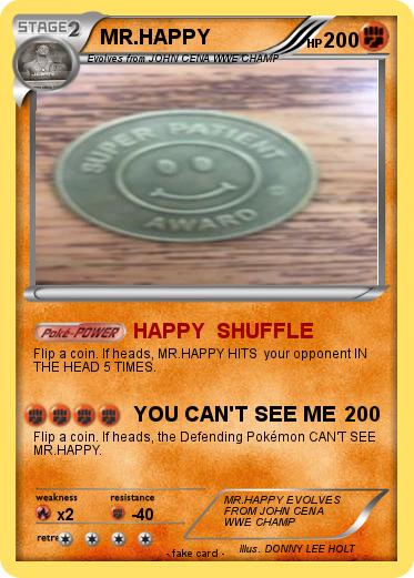 Pokemon MR.HAPPY