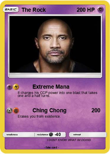 Pokemon The Rock