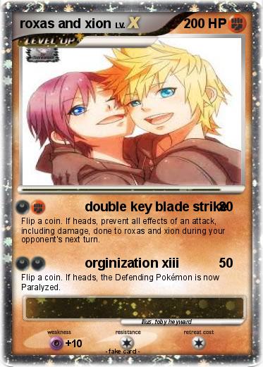 Pokemon roxas and xion