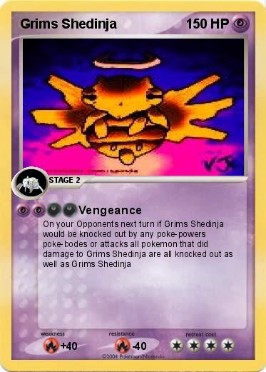 Pokemon Grims Shedinja 