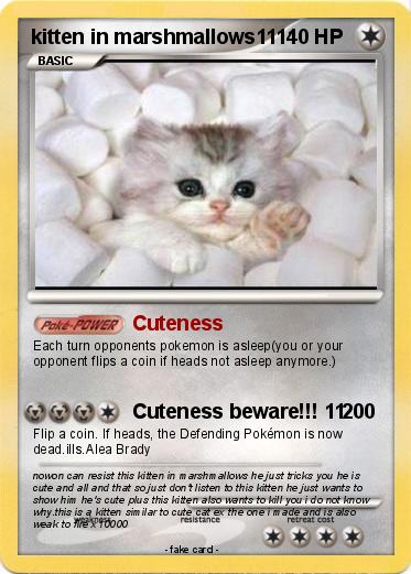 Pokemon kitten in marshmallows1111