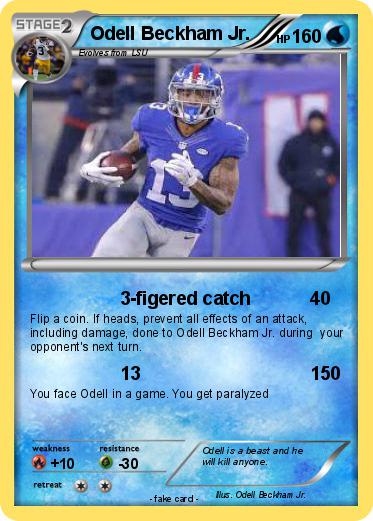 Pokemon Odell Beckham Jr.