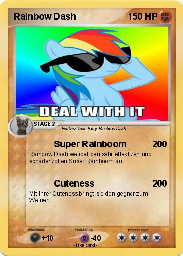 Pokemon Rainbow Dash