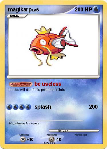 Pokemon magikarp