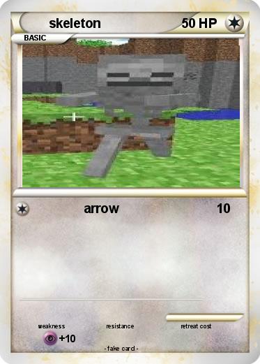 Pokemon skeleton