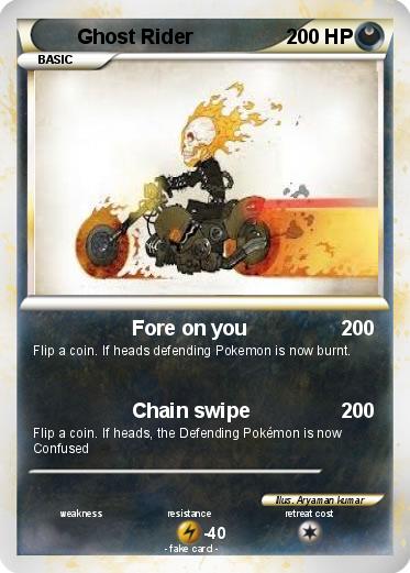 Pokemon Ghost Rider