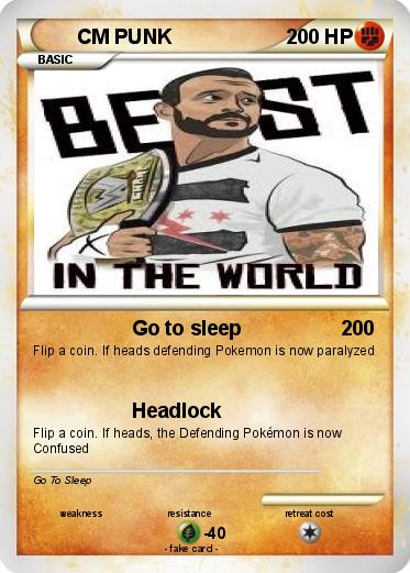 Pokemon CM PUNK